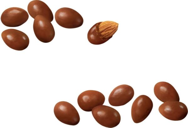 Glosette Chocolate Coating Almonds 42g Each Pack