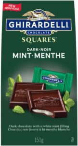 Ghirardelli Mint Dark Chocolate Squares 151g