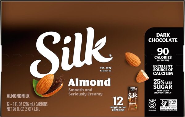 Silk Dark Chocolate Almond Milk 8 fl for Sale