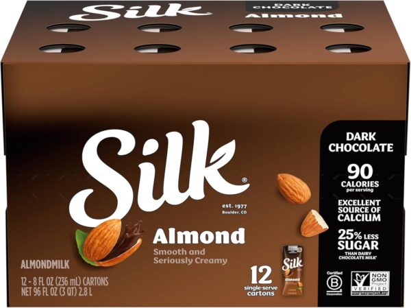 Silk Dark Chocolate Almond Milk 8 fl for Sale