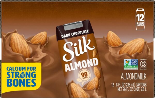Silk Dark Chocolate Almond Milk 8 fl for Sale