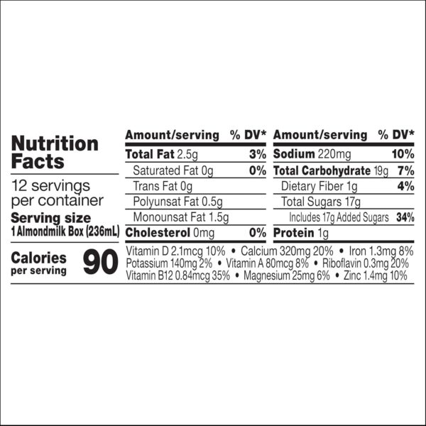Silk Almond Milk, Dark Chocolate (8 Fluid Ounce, Pack of 12) - Image 13