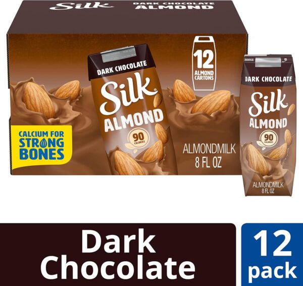 Silk Dark Chocolate Almond Milk 8 fl for Sale